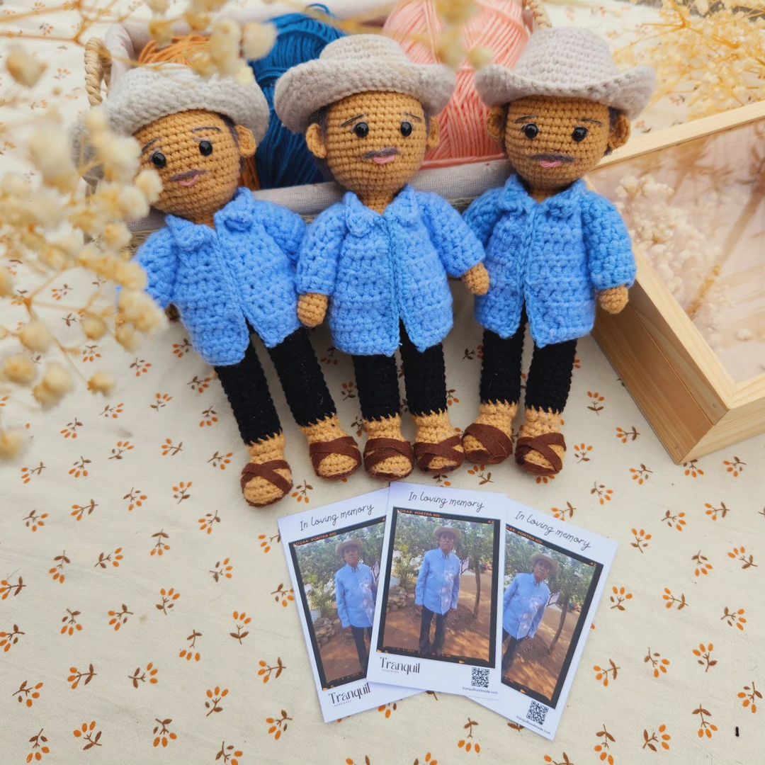 Tranquil® - Personalized Crochet Doll (Bigger sizes)