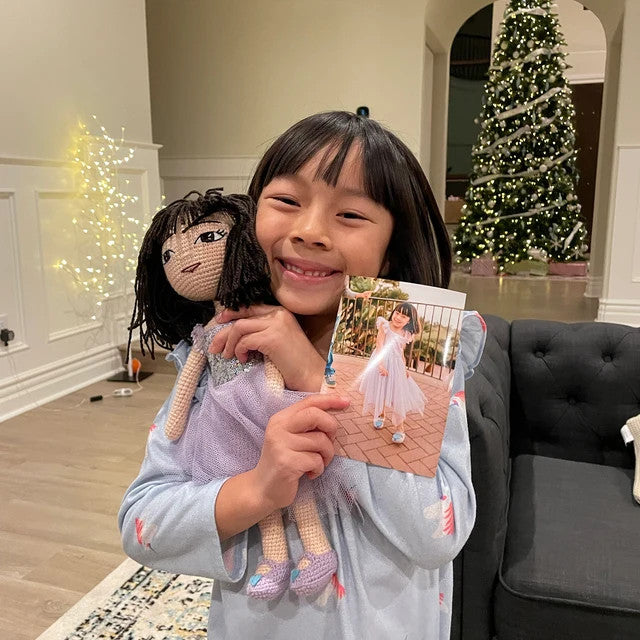 Tranquil® - Personalized Crochet Doll with Photo Card