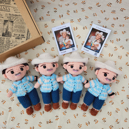 Tranquil® - Personalized Crochet Doll with Photo Card (Christmas Cut-Off: 10th November)