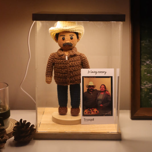 Tranquil® - Personalized Crochet Doll with Memory Glow Box