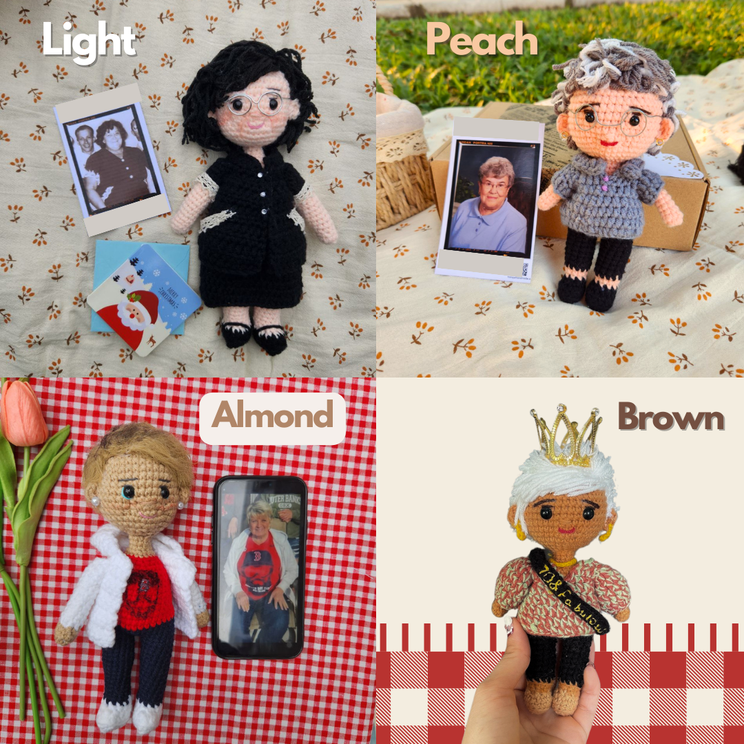 Tranquil® - Personalized Crochet Doll with Voice Recorder