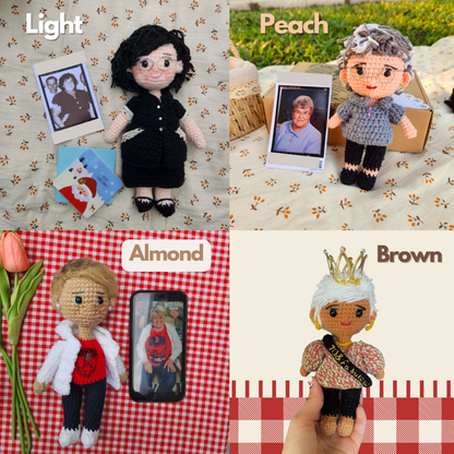 Tranquil® - Personalized Crochet Doll with Voice Recorder