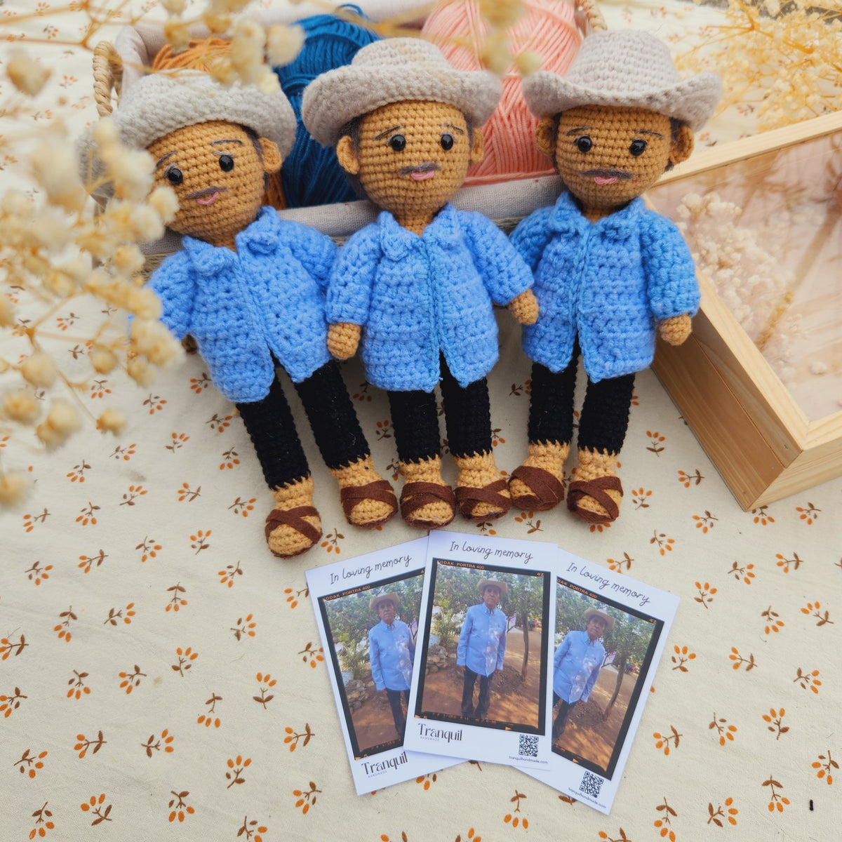 Tranquil® - Personalized Crochet Doll with Voice Recorder