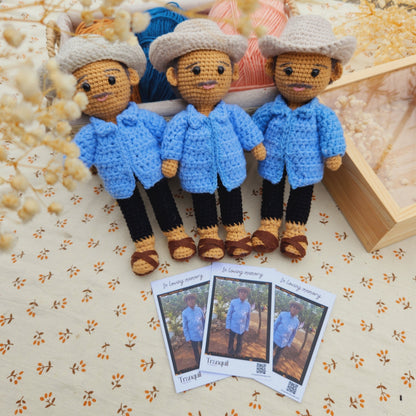 Tranquil® - Personalized Crochet Doll with Voice Recorder
