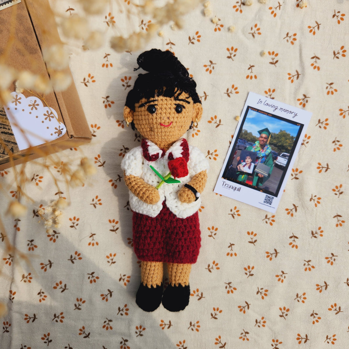 Tranquil® - Personalized Crochet Doll with Voice Recorder